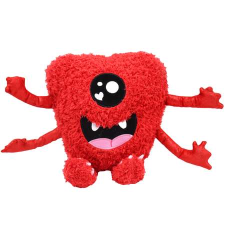 Игрушка мягкая Funky Toys монстрики красный персонаж FT5908-10-МП