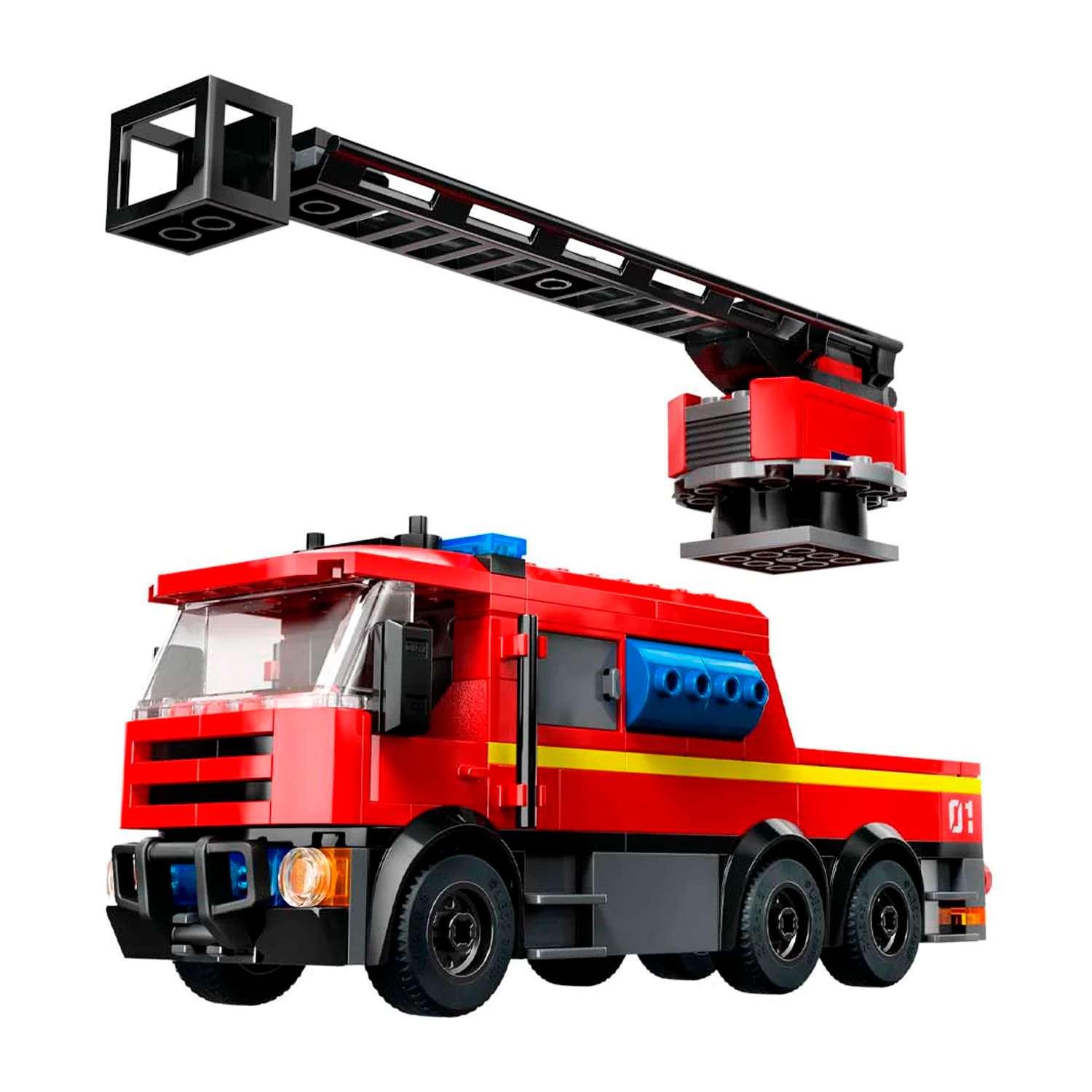 Конструктор детский LEGO City Пожарная часть и пожарная машина 60414 - фото 6