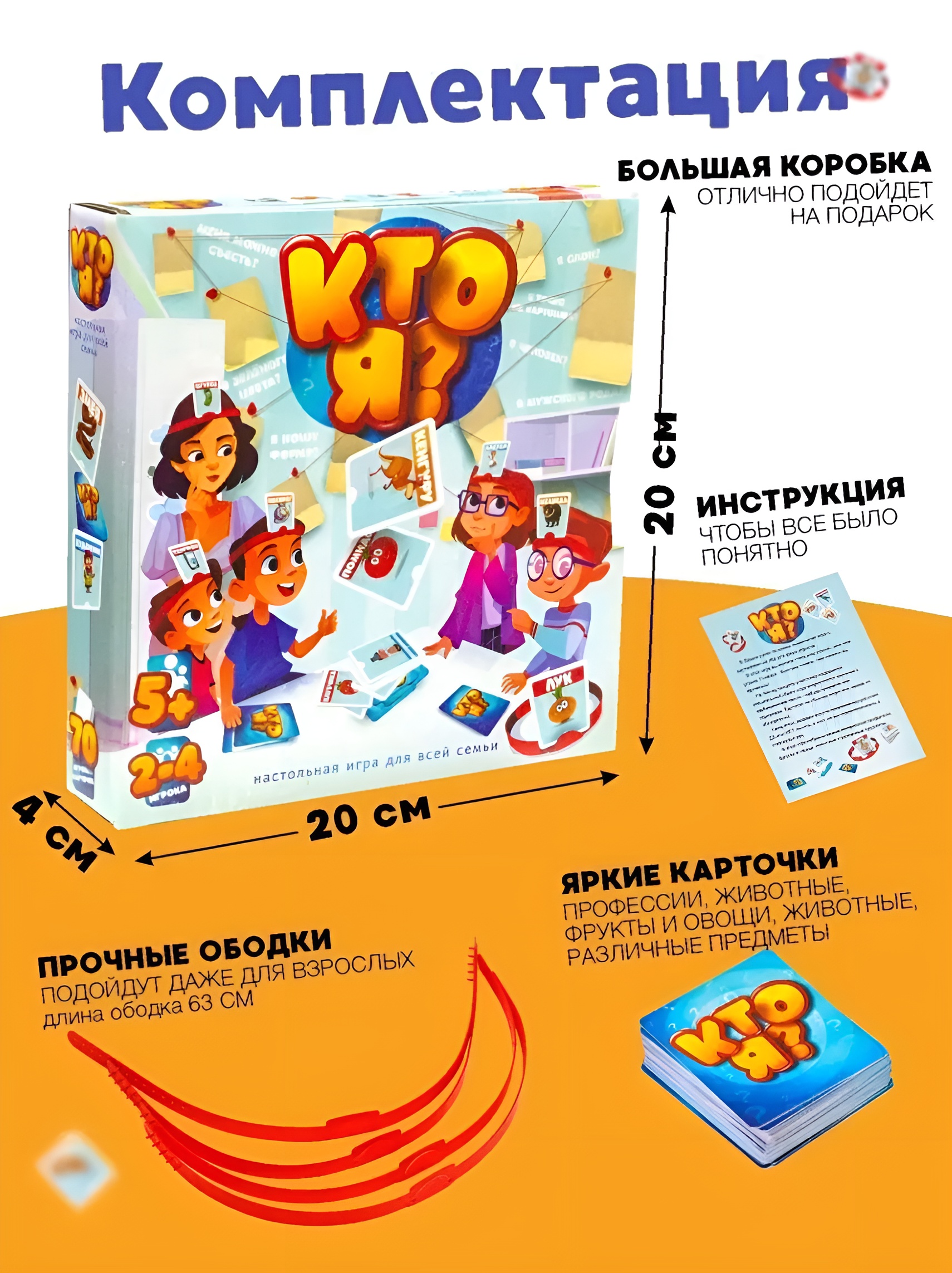 Настольная игра Кто Я - фото 7