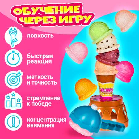 Настольная игра 1TOY Игродром. Башня из мороженого