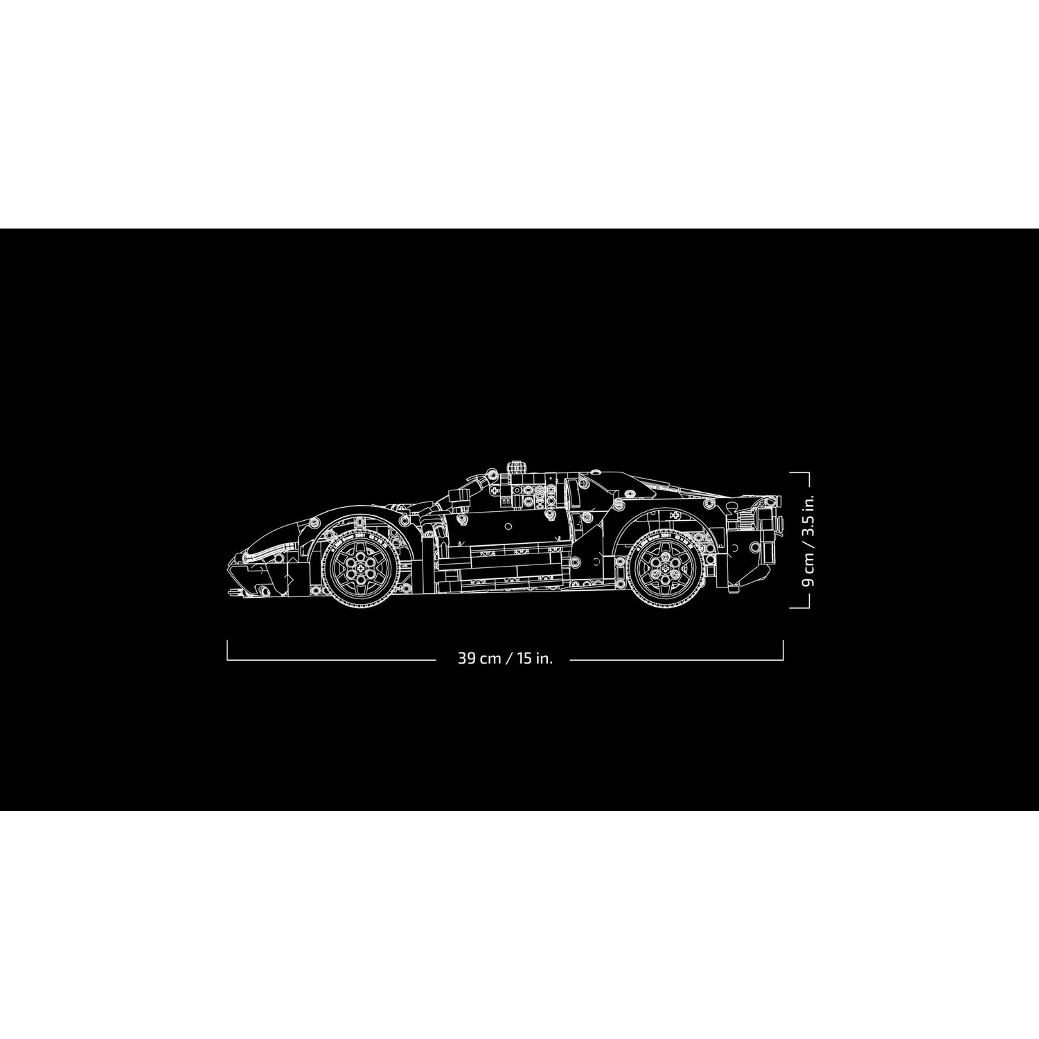 Конструктор LEGO Technic Ford GT 2022 42154 - фото 6