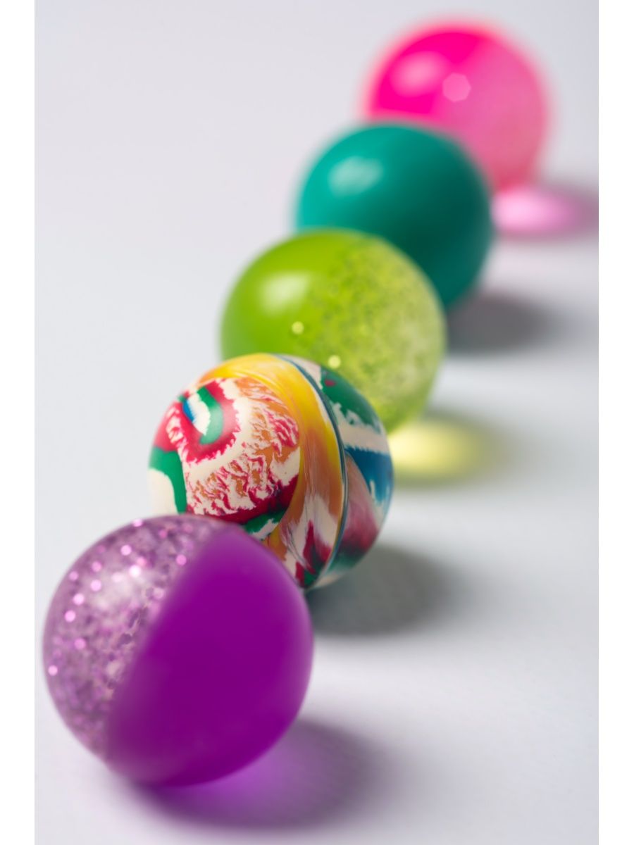 Мячи-прыгуны TopVending Цветной бум 25мм 50шт - фото 4
