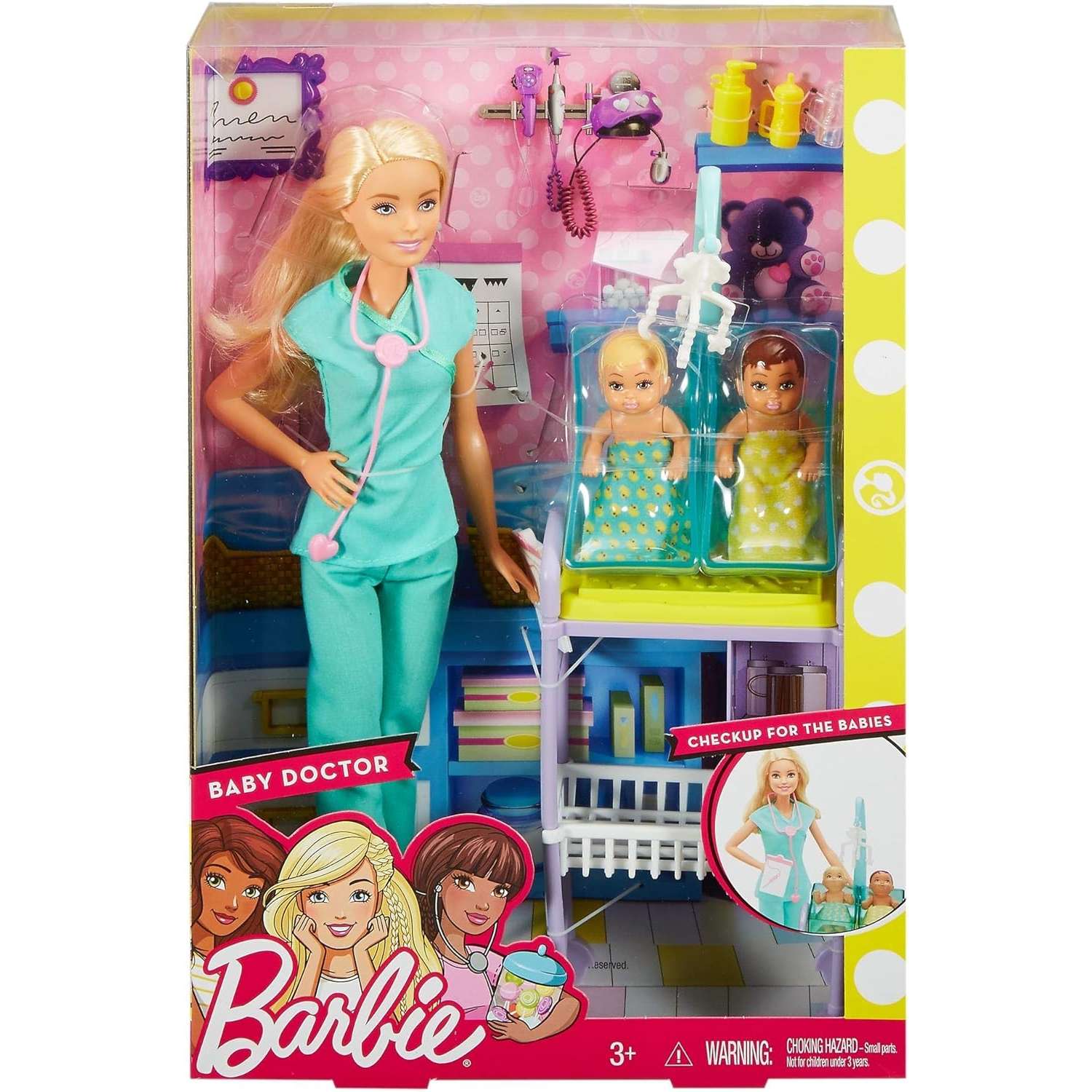 Набор игровой Barbie Профессии Педиатр Блондинка GKH23 GKH23 - фото 6