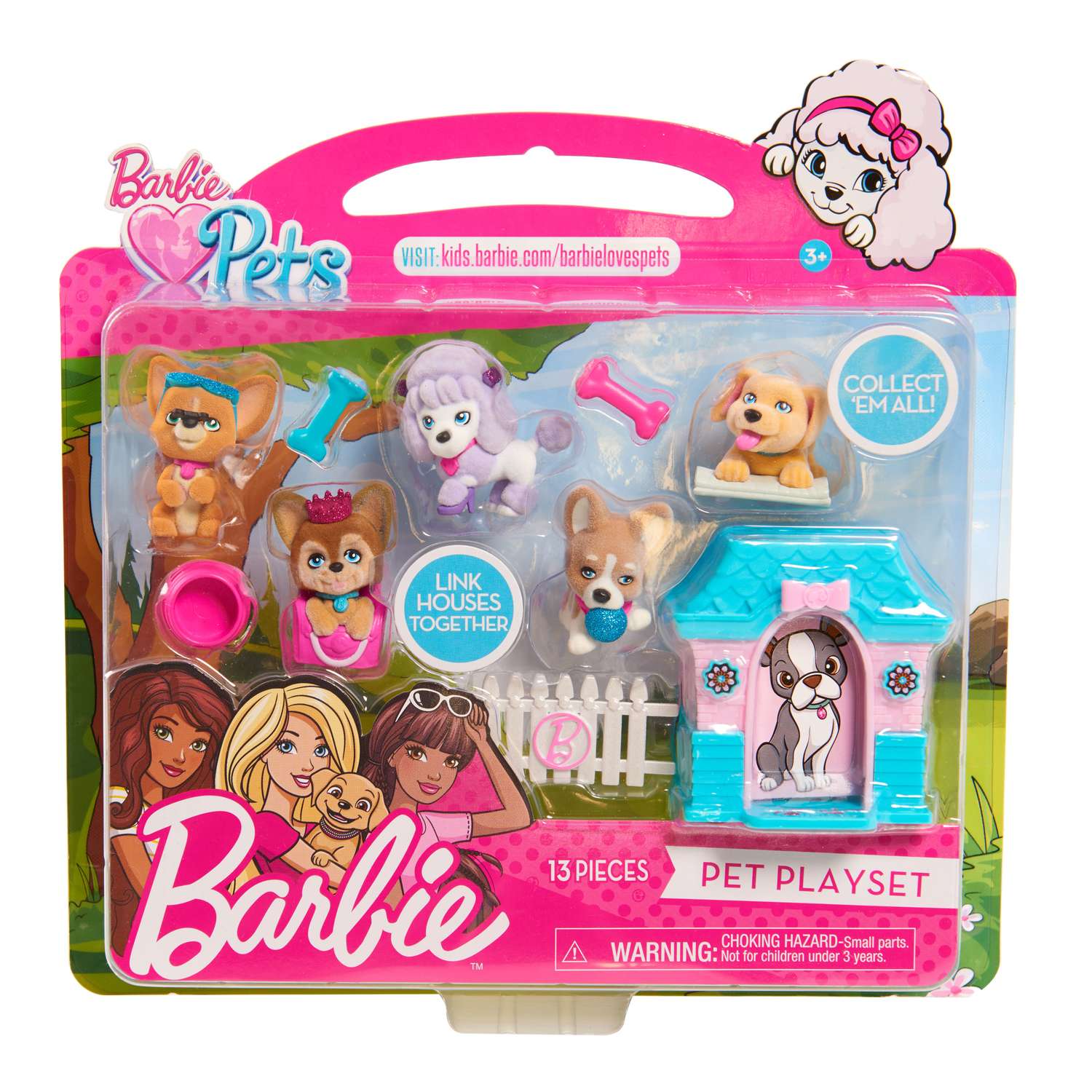 Игровой набор Barbie Питомцы Барби в ассортименте 61175 - фото 1