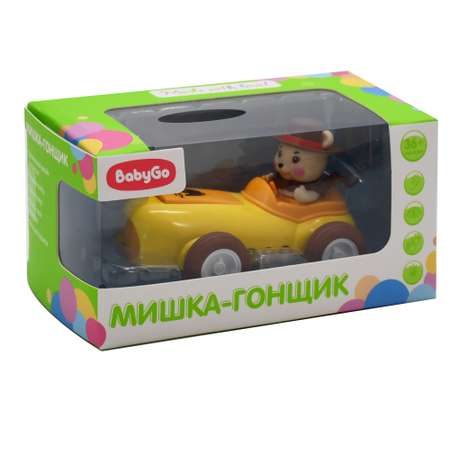 Игрушка Baby Go Машинка с мишкой OTB0594628