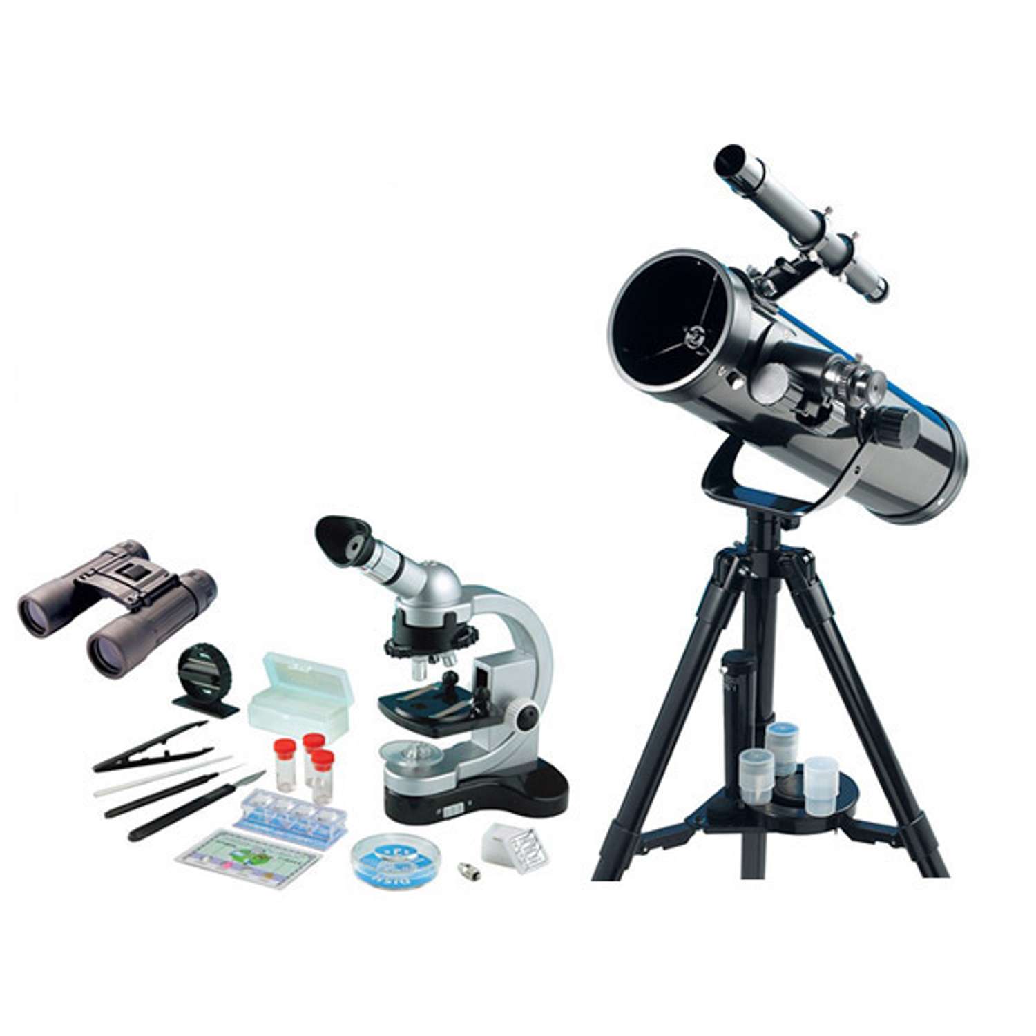 Набор 3 в 1 Edu Toys (бинокль+телескоп+микроскоп) TM001  - фото 3