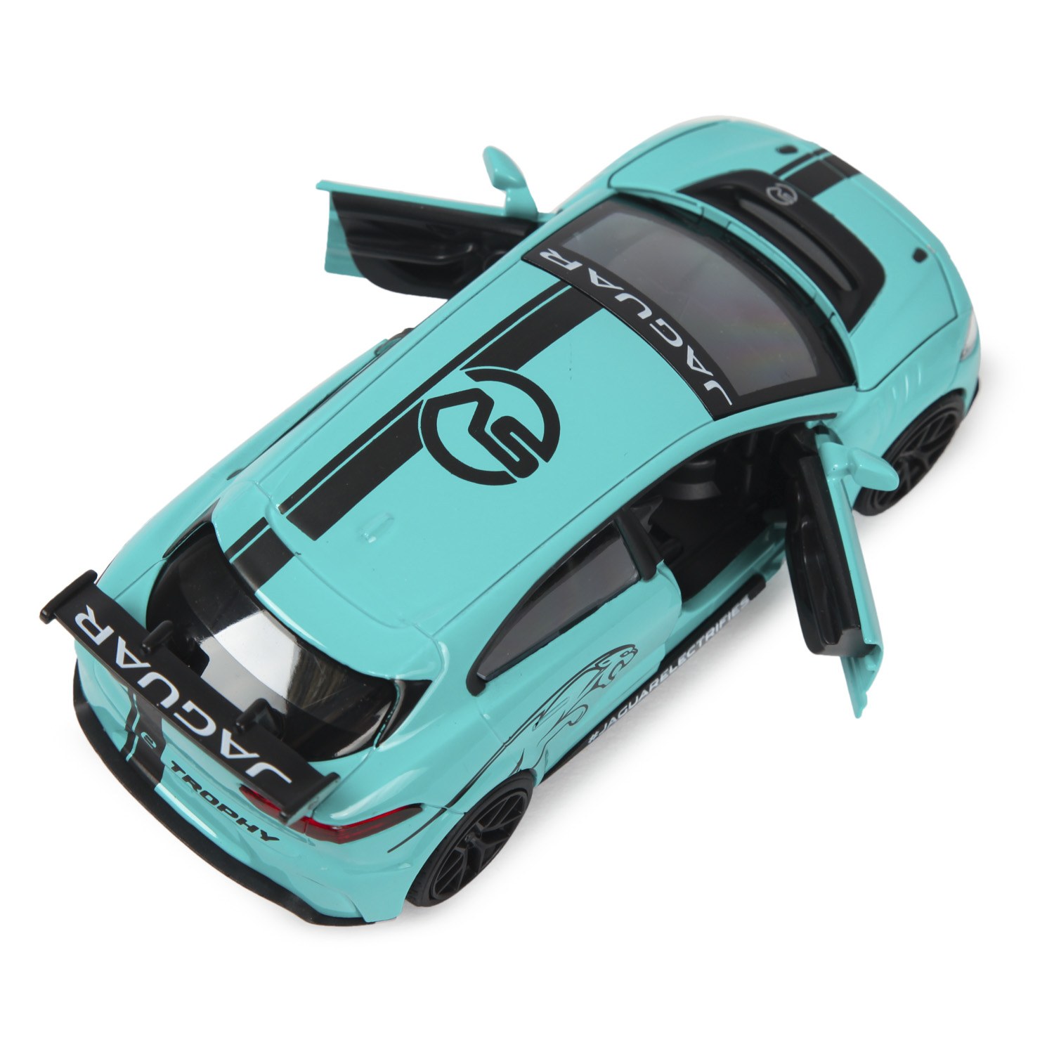 Автомобиль Mobicaro Jaguar I-Pace DTM 1:32 инерционный 664990(F) - фото 8