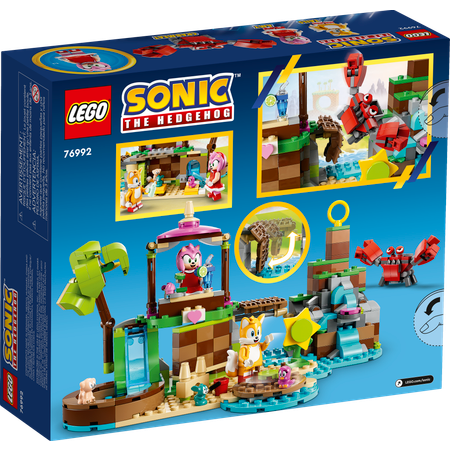 Конструктор LEGO Sonic the Hedgehog Остров спасения животных Эми 76992