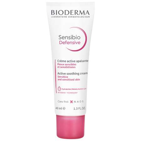 Крем Bioderma Sensibio Дефенсив для увлажнения чувствительной кожи лица легкая текстура 40 мл