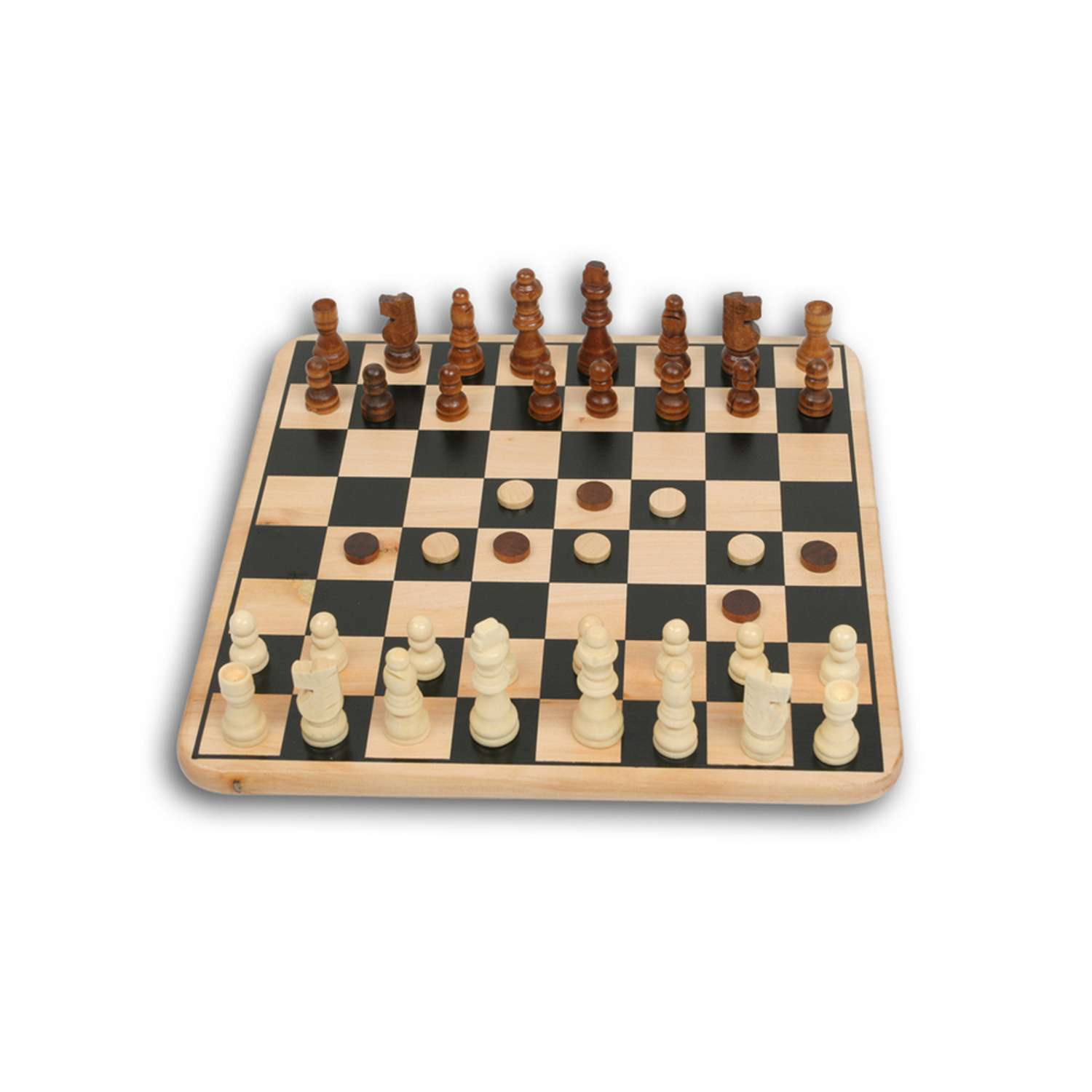 Набор настольных игр Zilmer 3 в 1 Шахматы шашки нарды - фото 1