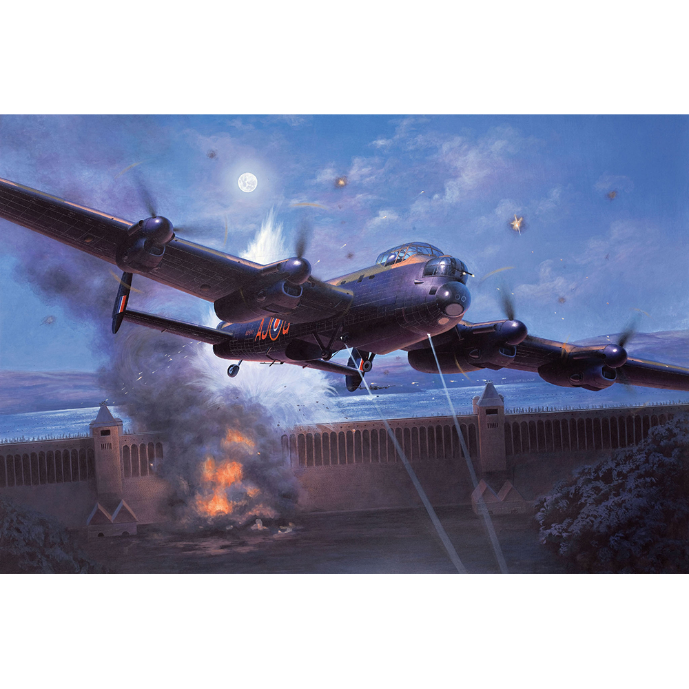 Сборная модель Revell Бомбардировщик Lancaster Dam Buster 1:72 04295 - фото 8