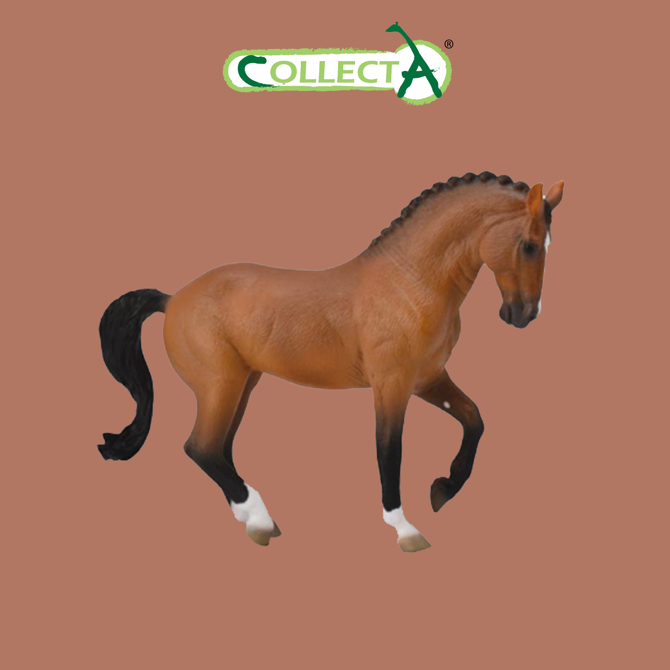 Фигурка Collecta Кобыла Ганноверская гнедая - фото 1