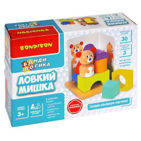 Настольная игра Bondibon логическая ЛОВКИЙ МИШКА