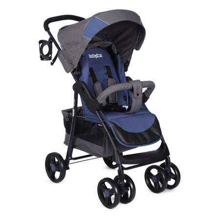 Коляска прогулочная Babyton Comfort Blue-Grey