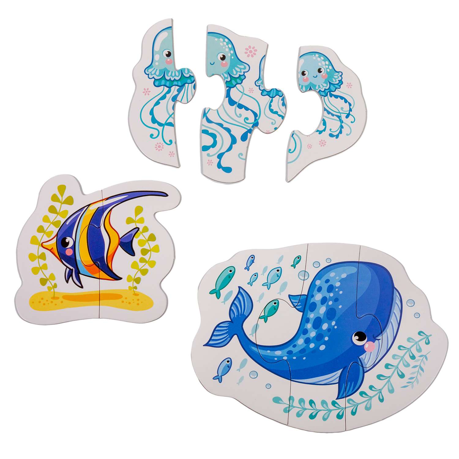 Набор пазлов Дрофа-Медиа Baby puzzle Морские животные 3997 - фото 7