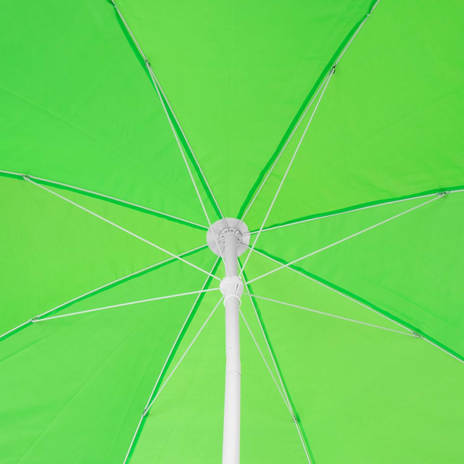 Зонт пляжный с наклоном NISUS Зеленый - фото 2
