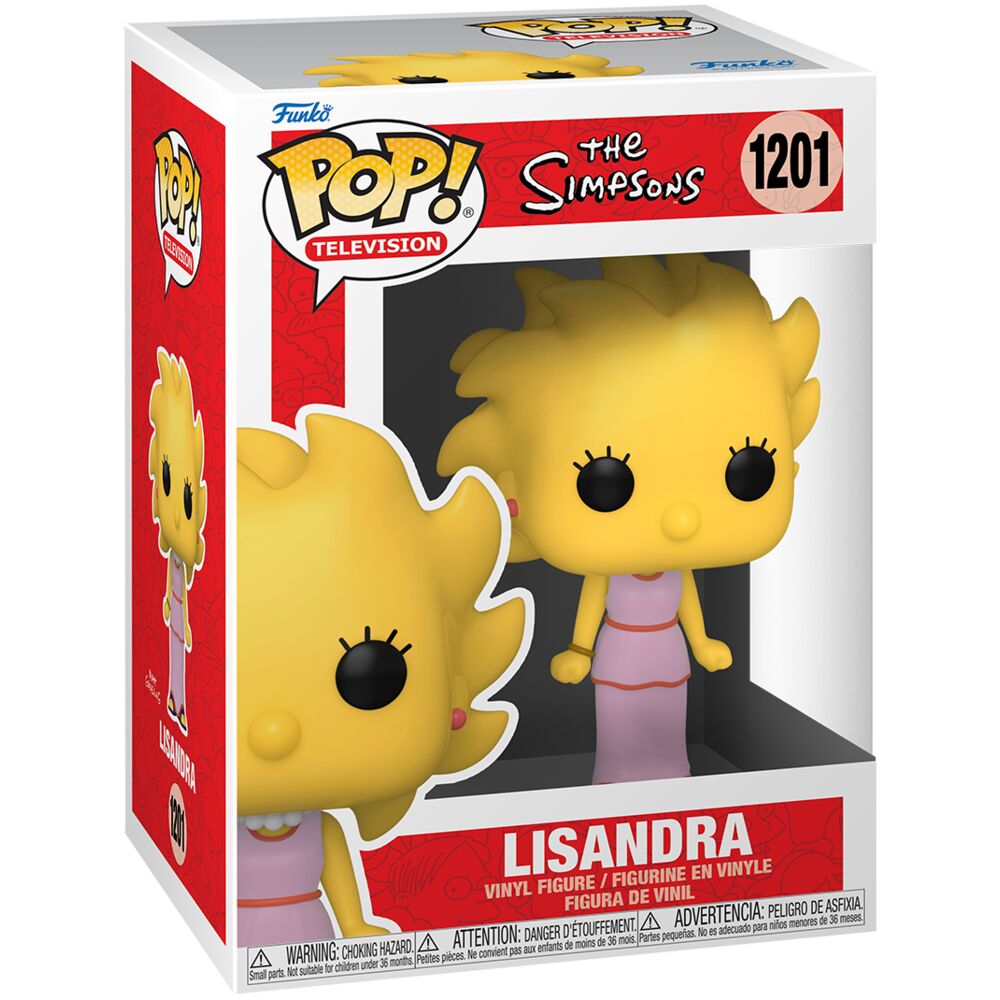 Фигурка Funko POP! Simpsons Лиза в образе Лисандры Lisandra Lisa из мультфильма Симпсоны - фото 2