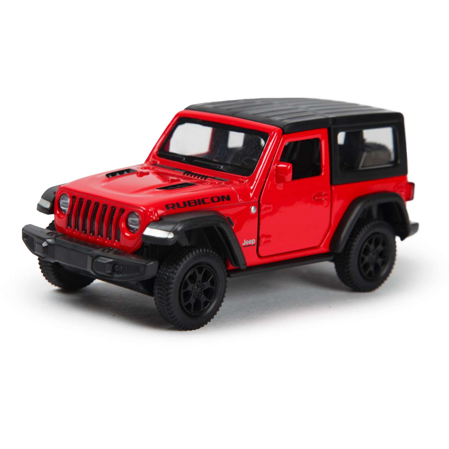 Машинка Mobicaro 1:32 Jeep Rubicon Hard Top Красная 544060(B) 544060(B) - фото 1