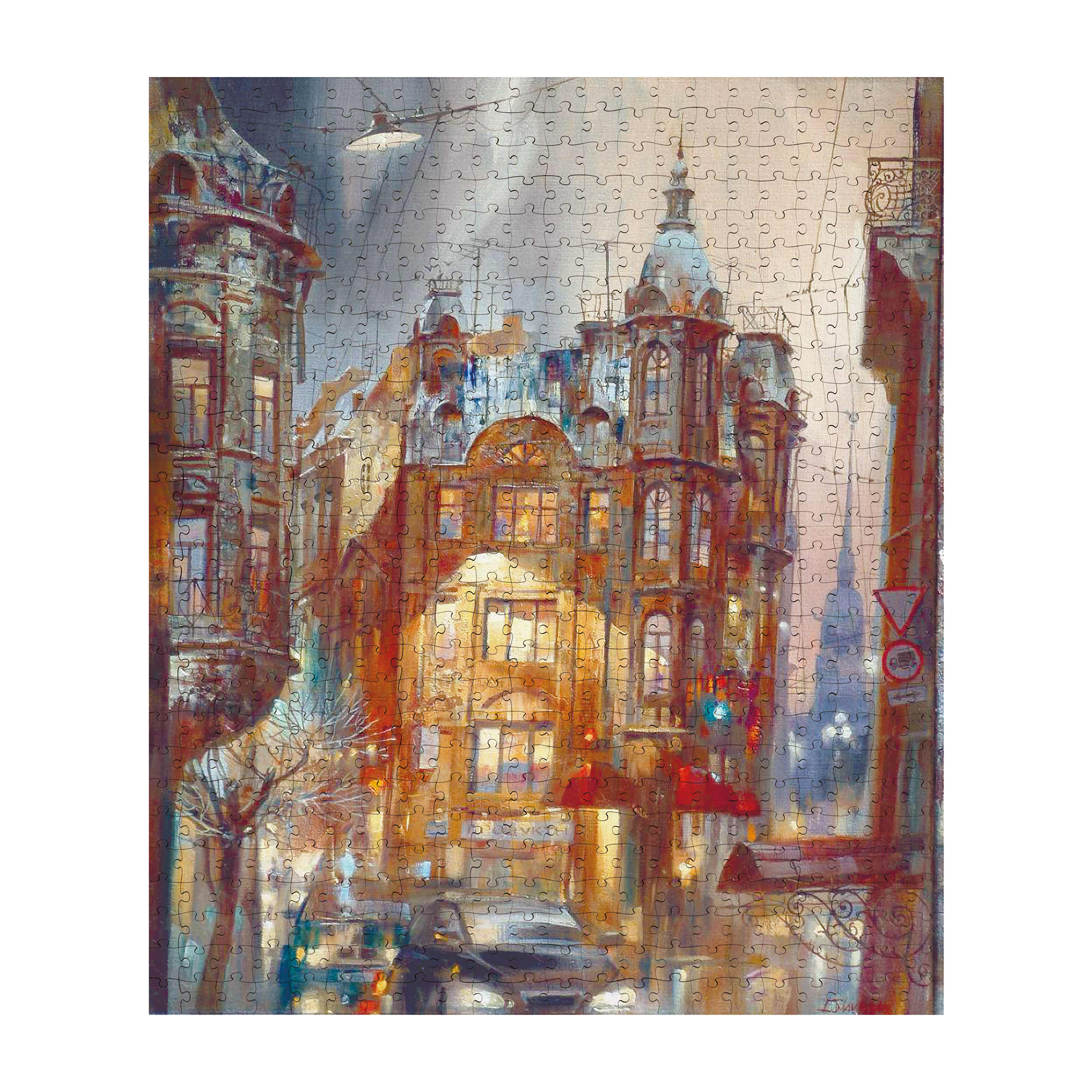 Пазл деревянный Collaba puzzle большие в подарок развивающая игра картины живопись - фото 9