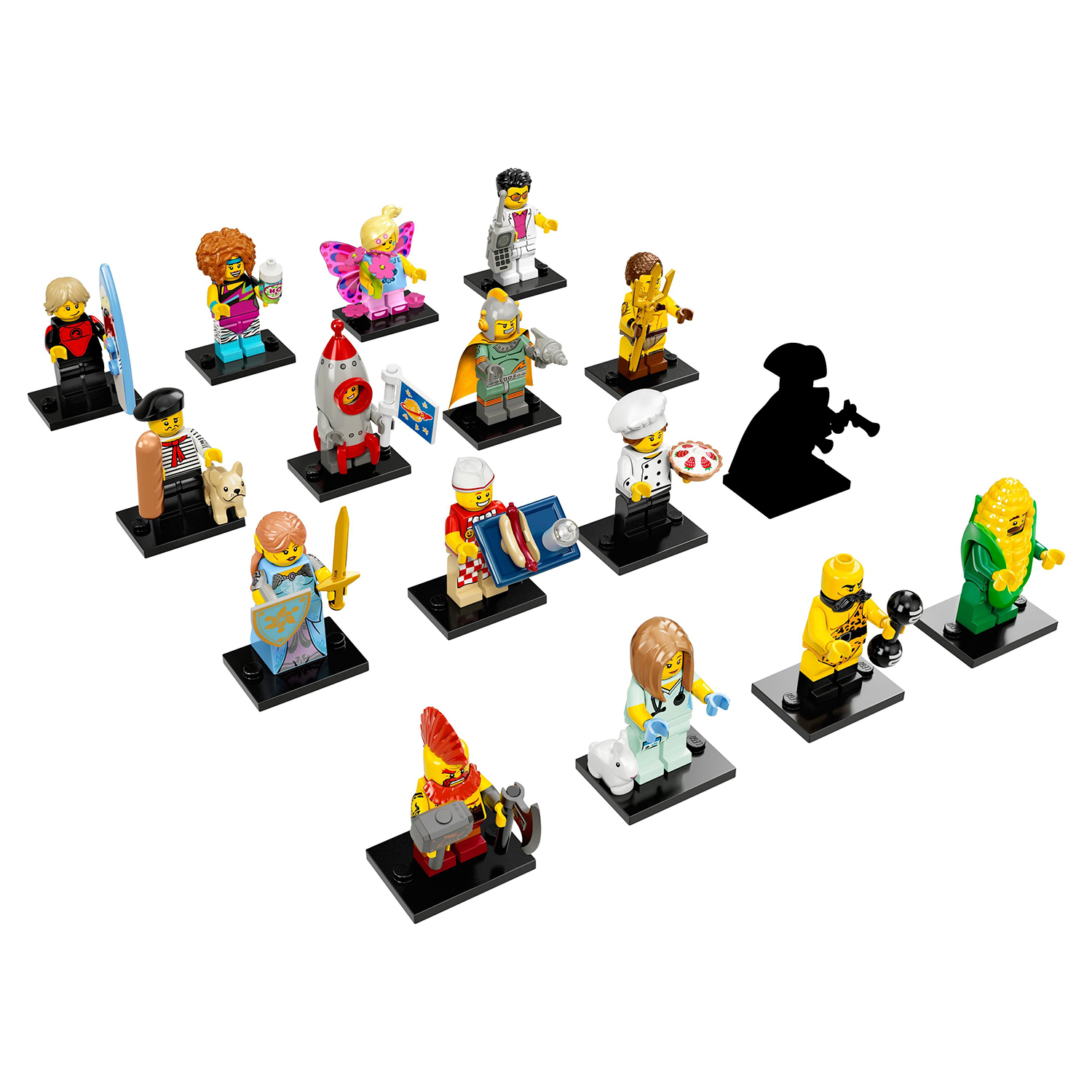 Конструктор LEGO Minifigures Минифигурки LEGO®, серия 17 (71018) в  ассортименте купить по цене 249 ₽ в интернет-магазине Детский мир