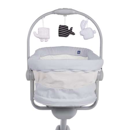 Кроватка-стульчик CHICCO Baby Hug Air 4in1 Stone