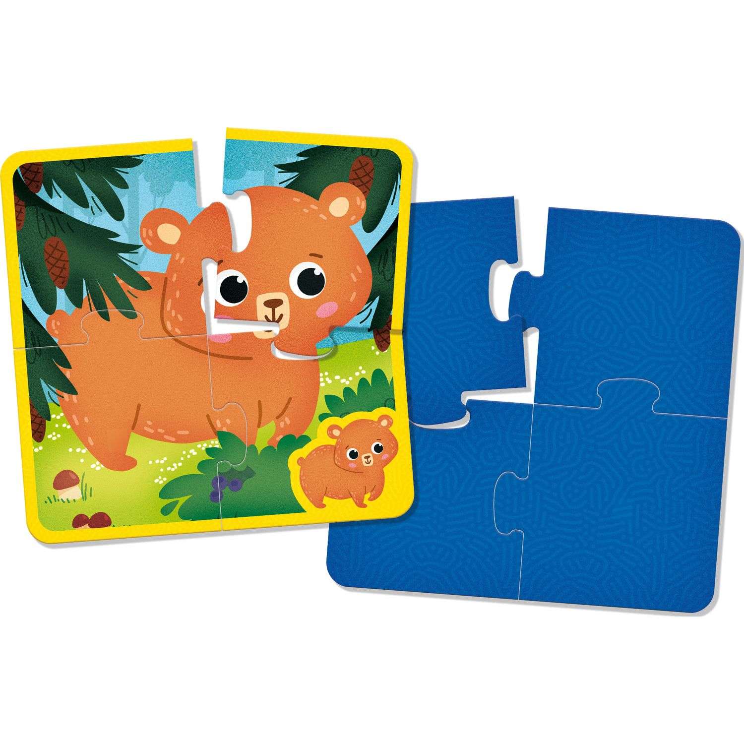 Игра развивающая Lisciani Montessori baby Touch puzzle R92680 - фото 5