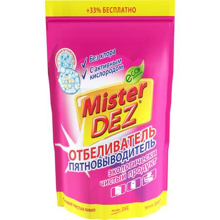 Отбеливатель-пятновыводитель Mister Dez Eco-Cleaning с активным кислородом 800 г