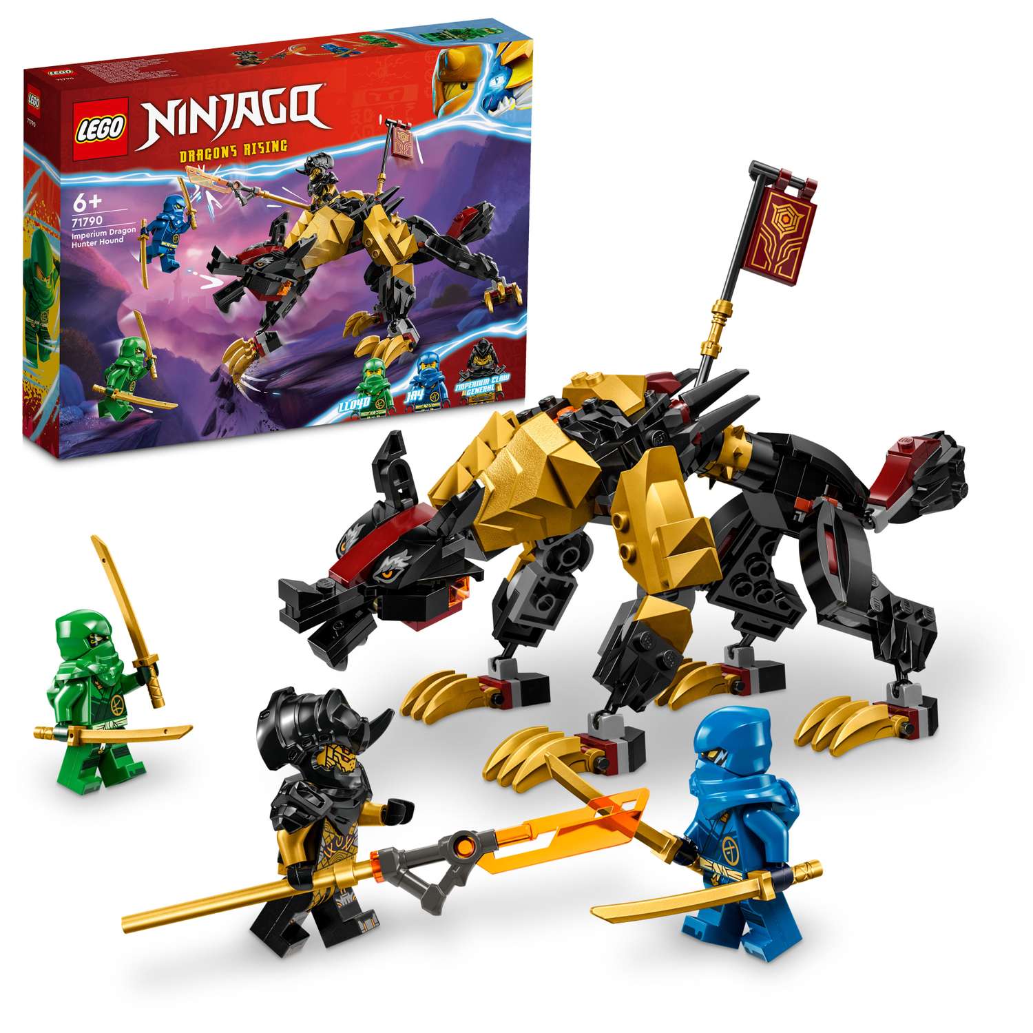 Конструктор LEGO Ninjago Imperium Dragon Hunter Hound 71790 - фото 1