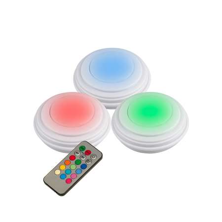 Набор Jazzway фонарей-светильников мультицветных с пультом TS5-RGBx3