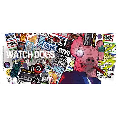 Кружка ABYStyle Watch Dogs 3 Legion Comics 320 ml ABYMUG814