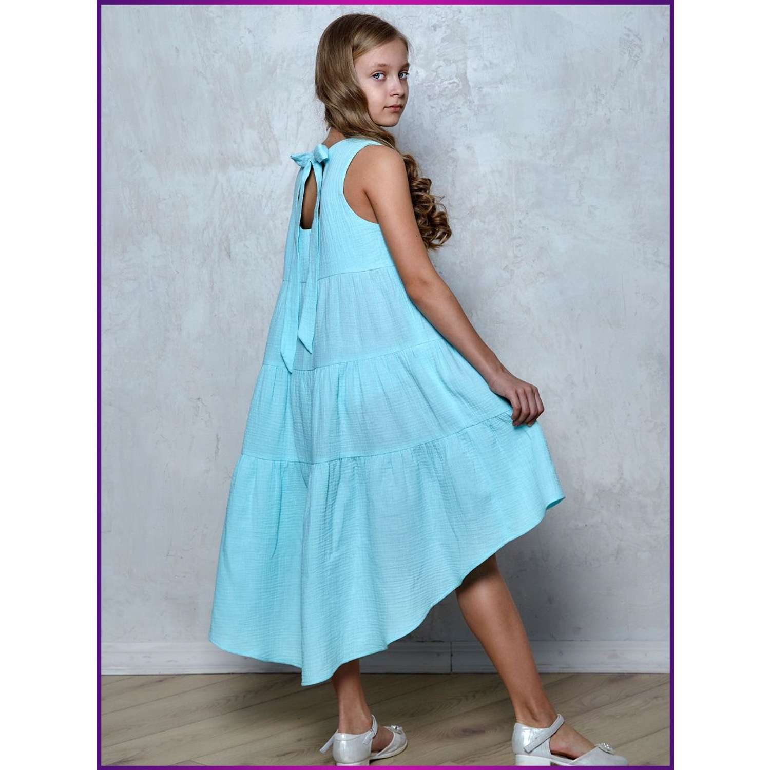 Платье DALLINA Kids ESTELLIGHT BLUE - фото 4