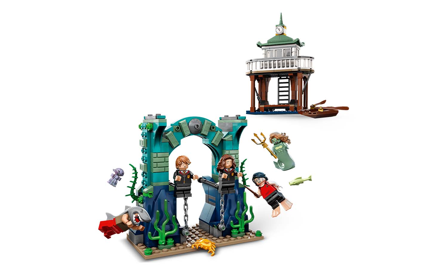 Конструктор LEGO Harry Potter «Турнир трех волшебников: Черное озеро» 349 деталей 76420 - фото 4