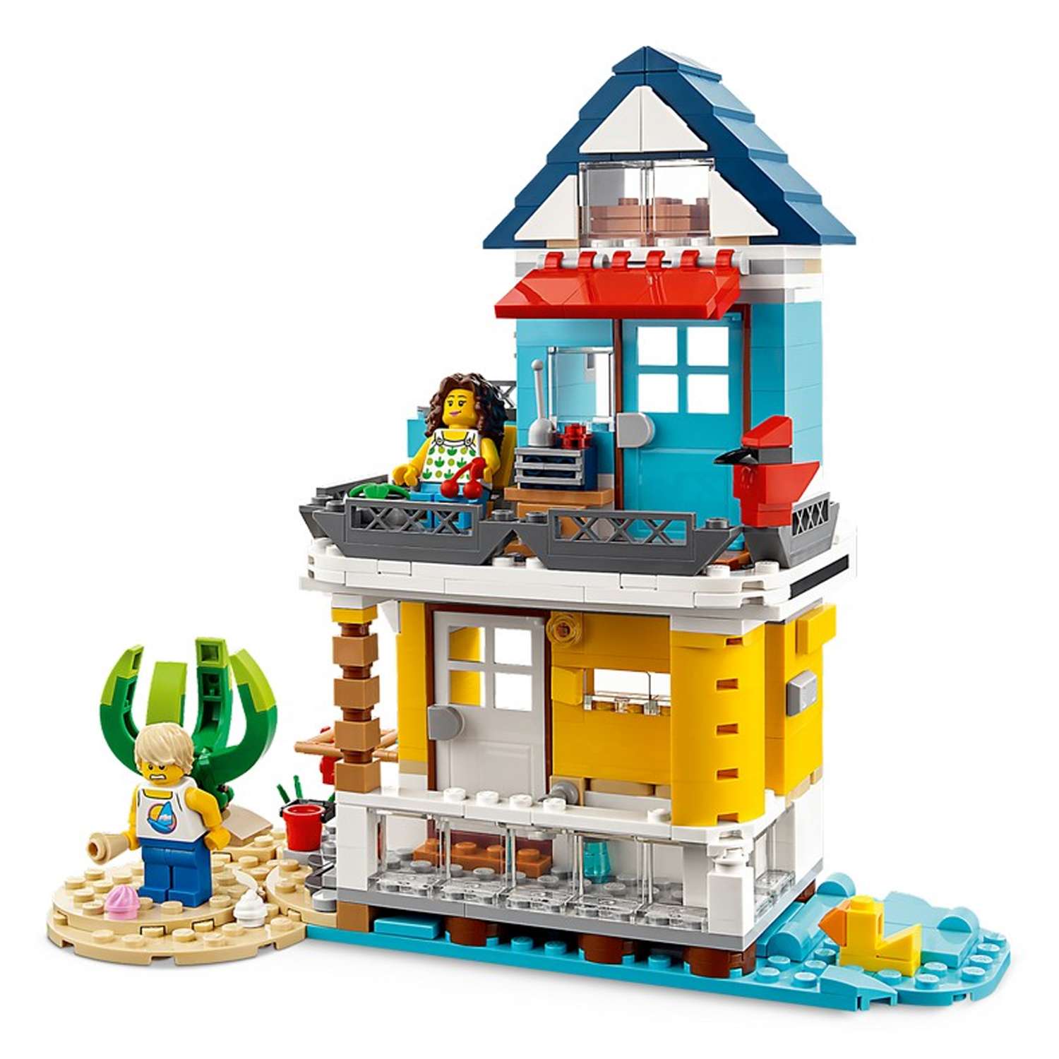 Конструктор детский LEGO Creator 3-in-1 Туристический фургон на пляже 31138 - фото 7