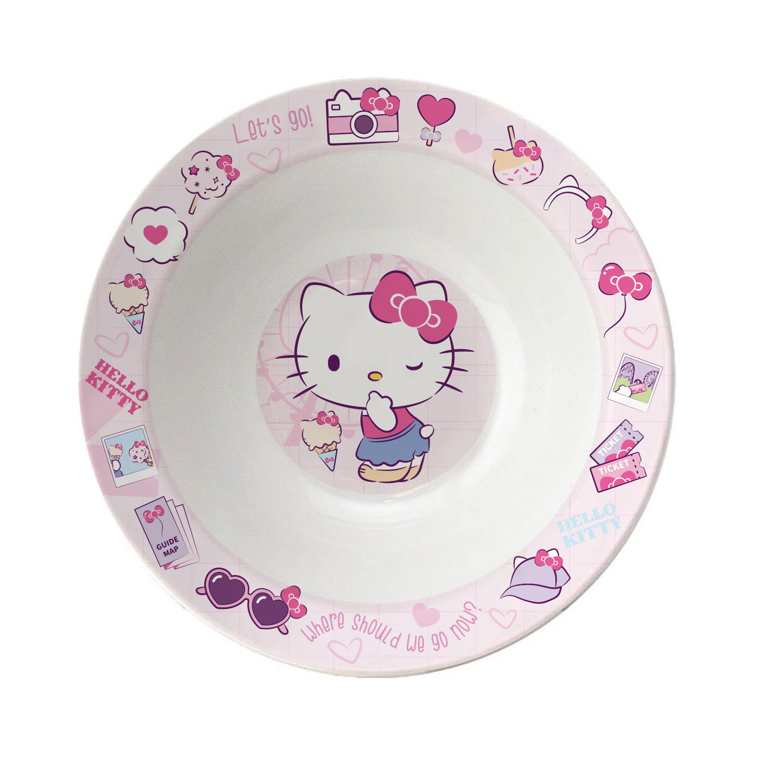 Набор посуды ND Play Hello Kitty 3 предмета в подарочной упаковке 311009 - фото 2