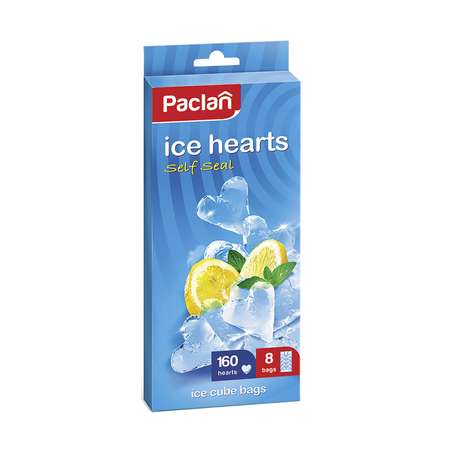 Мешочки Paclan для приготовления ледяных сердечек 8 х 20шт