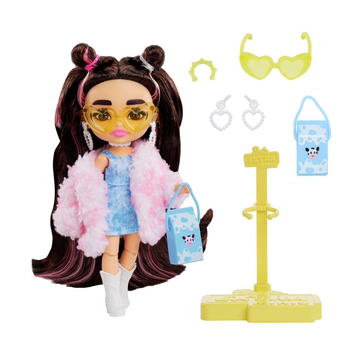 Игровой набор с куклой Barbie Extra Minis HKP90 00-00018871 - фото 3