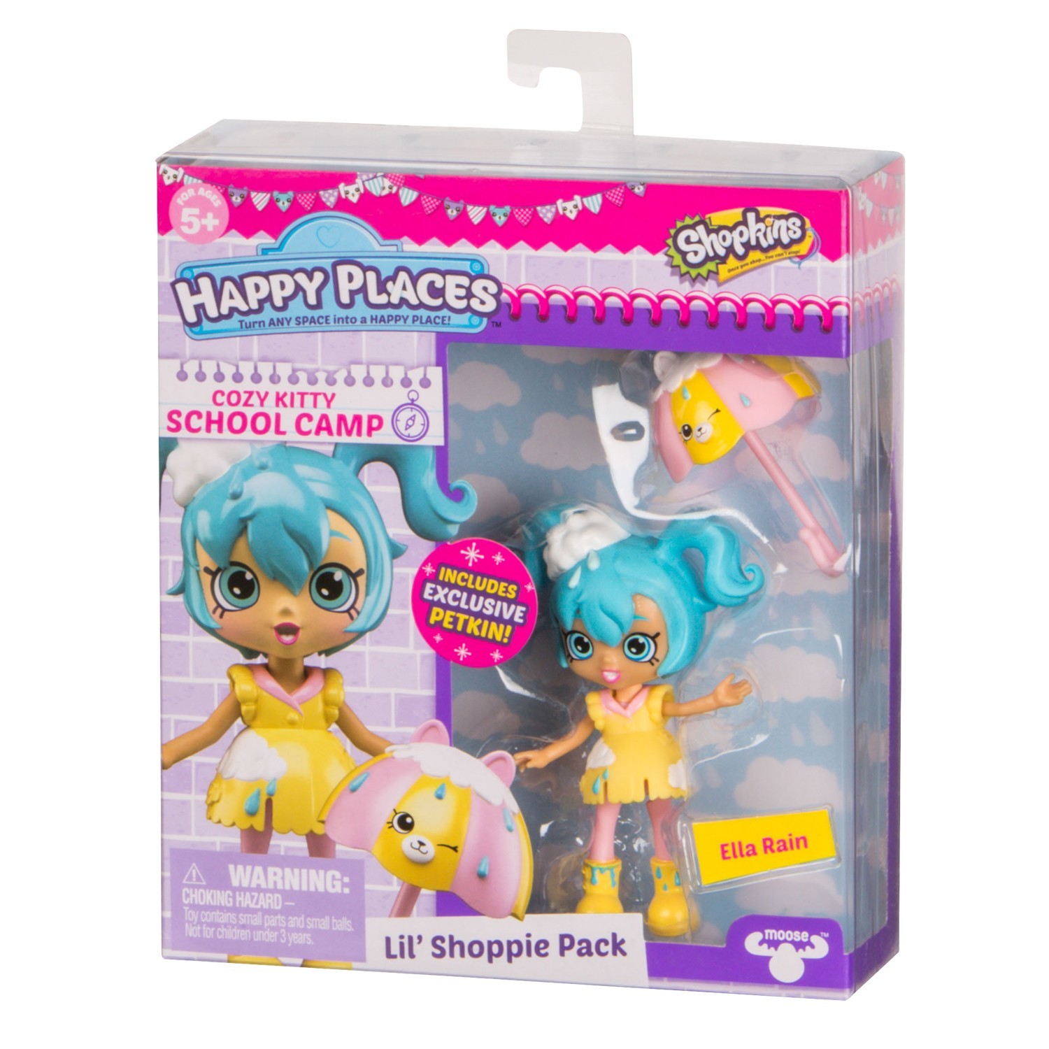 Набор Happy Places Shopkins с куклой Shoppie Элла Дождик 56672 - фото 4