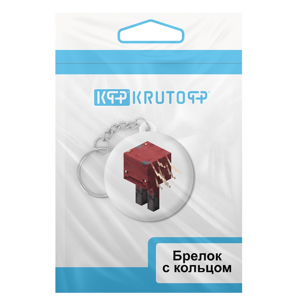 Брелок Krutoff Minecraft Страйдер - фото 4