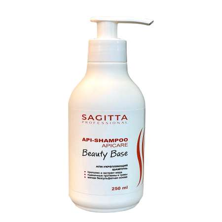 Шампунь для волос SAGITTA PROFESSIONAL Апи-укрепляющий 250 мл