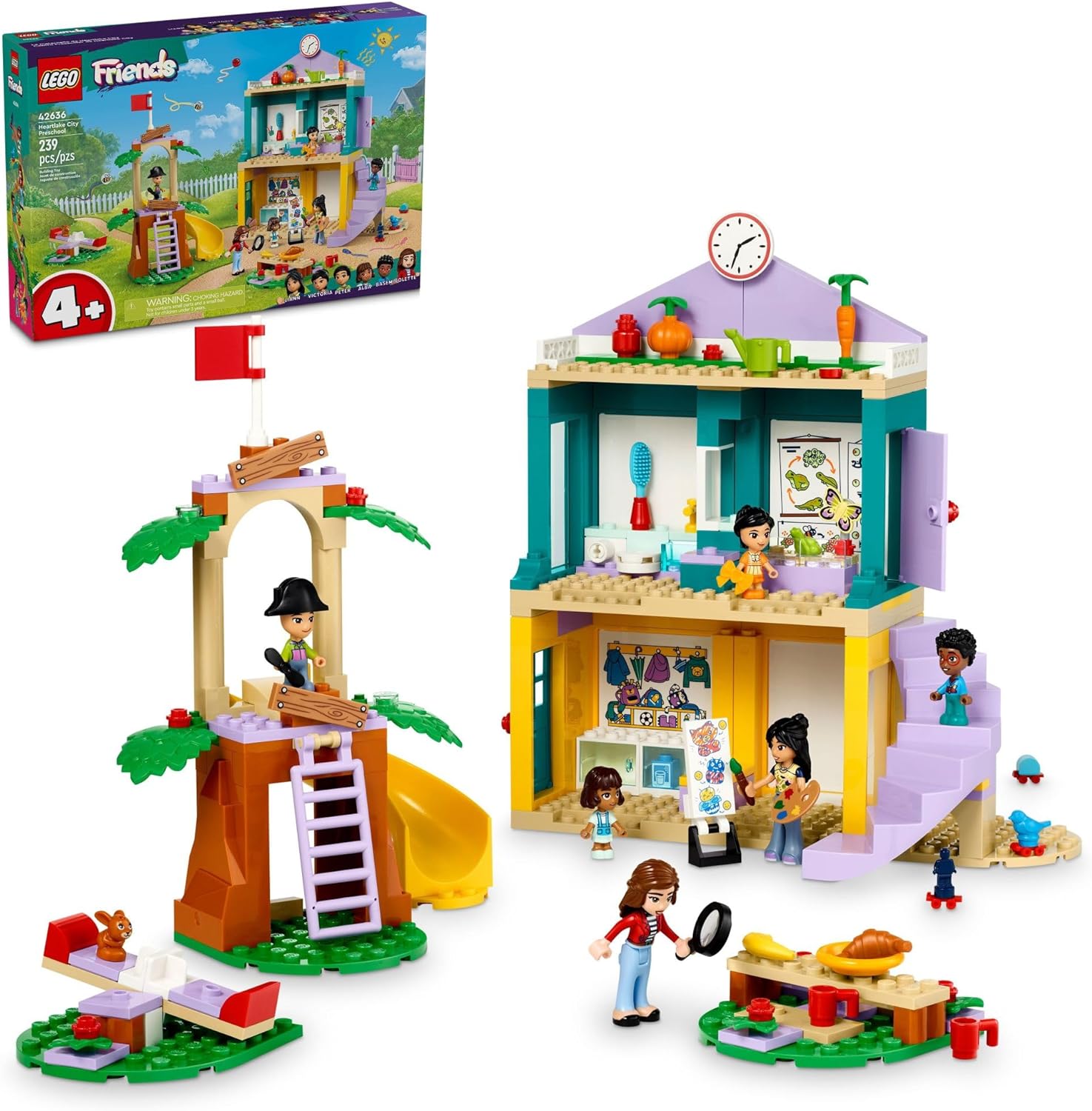 Конструктор LEGO Friends Дошкольное учреждение Хартлейк-Сити 42636 - фото 1