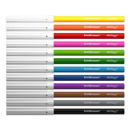 Фломастеры ArtBerry Easy Washable 12цветов