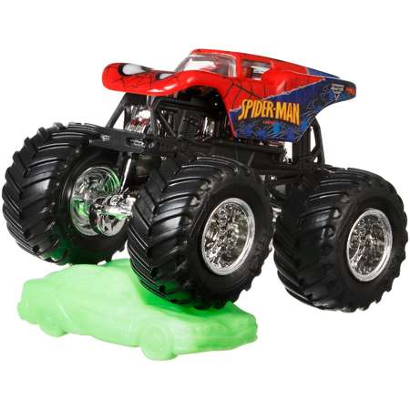 Машина Hot Wheels Monster Jam 1:64 Tour Favorites Человек-паук FLX35