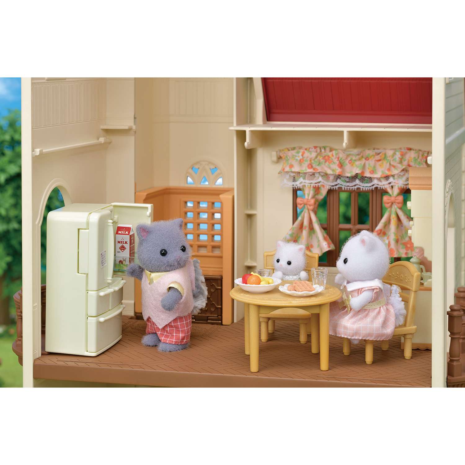 Набор Sylvanian Families Трехэтажный дом с флюгером 5400 - фото 13