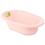 Ванночка LittleAngel Cool со сливом Розовый LA4108RS