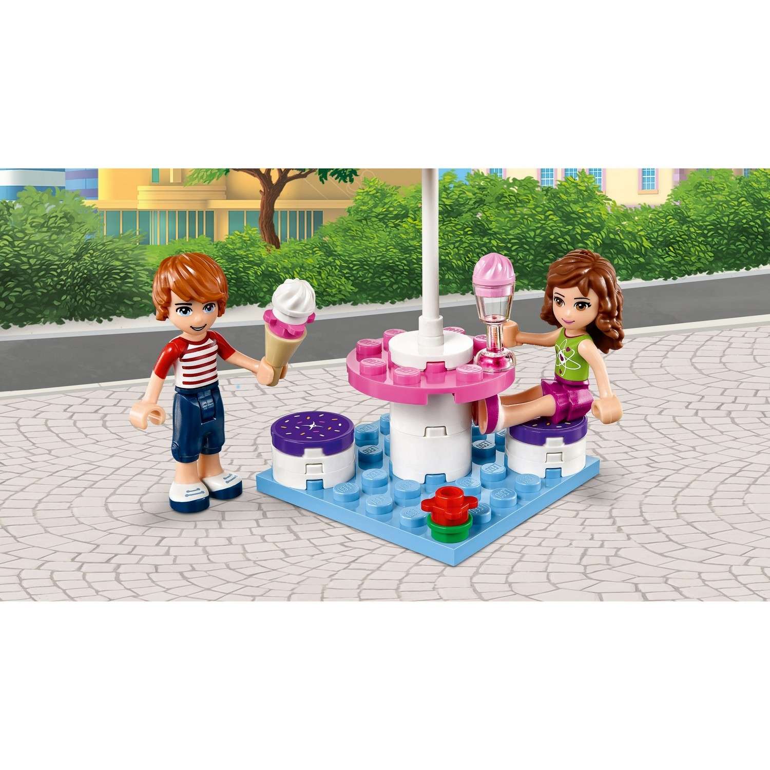 Конструктор LEGO Friends Магазин замороженных йогуртов (41320) - фото 6