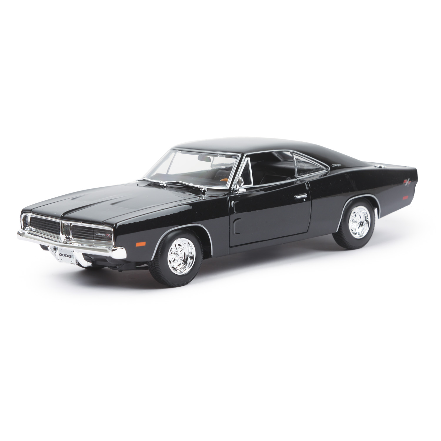 Машина MAISTO 1:18 Dodge Charger 1969 Черная 31387 купить по цене 3299 ₽ в  интернет-магазине Детский мир