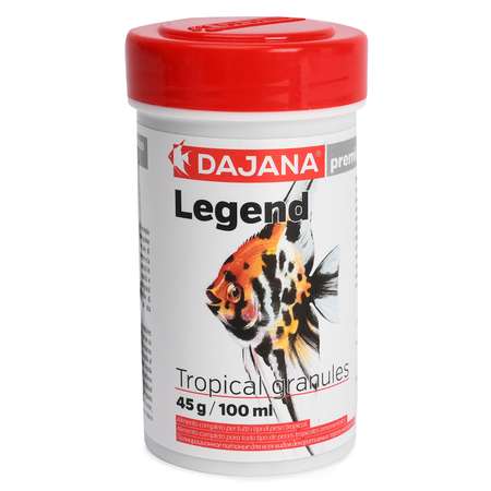 Корм для рыб DAJANA Legend Tropical гранулы 100мл DP117A1