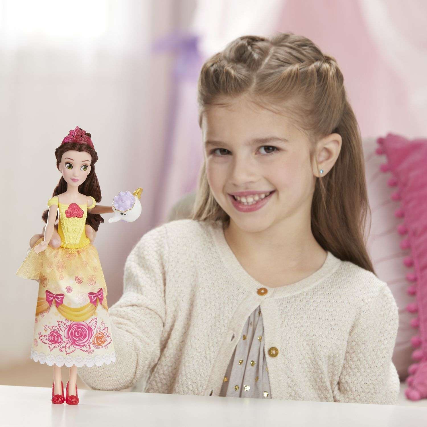 Кукла Disney Princess Hasbro Бель поющая E6620EU40 E3046EU4 - фото 6