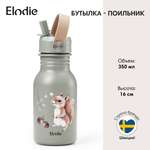 Бутылка для воды детская с трубочкой Elodie Chipmunk Darling 350 мл