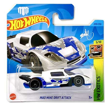 Машинка Hot Wheels MAD MIKE DRIFT ATTACK серия HW EXOTICS